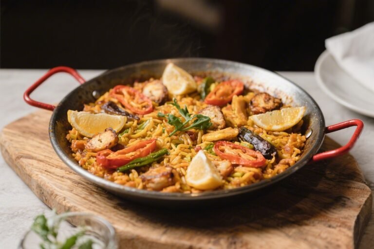 Gluten-Free Spanish Paella – A Vibrant, Crowd-Pleasing Classic